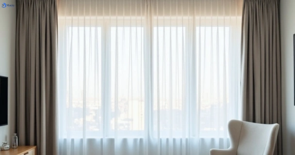 Freshly steam cleaned curtains in briar-hill-vic QLD